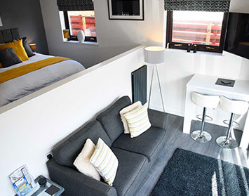 Luxury Self Catering Accommodation in Portree King Size Bed En Suite